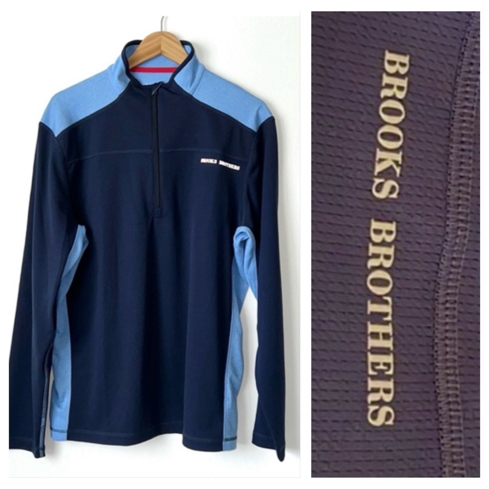 Brooks Brothers NEW Quarter Zip Pullover NWOT